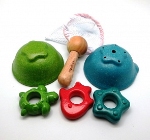 Набор для ванной - Сачок с рыбками (Plan Toys, 5640k)